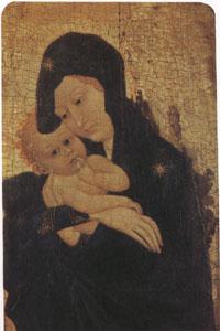 school of Dijon Virgin and Child  (mk05) oil painting image